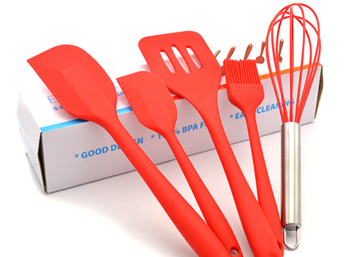 硅胶厨具5件套定制-定做硅胶厨具5件套厂家-东莞硅胶厨具五件套定制工厂 硅胶厨具5件套定制-定做硅胶厨具5件套厂家-东莞硅胶厨具五件套定制工厂