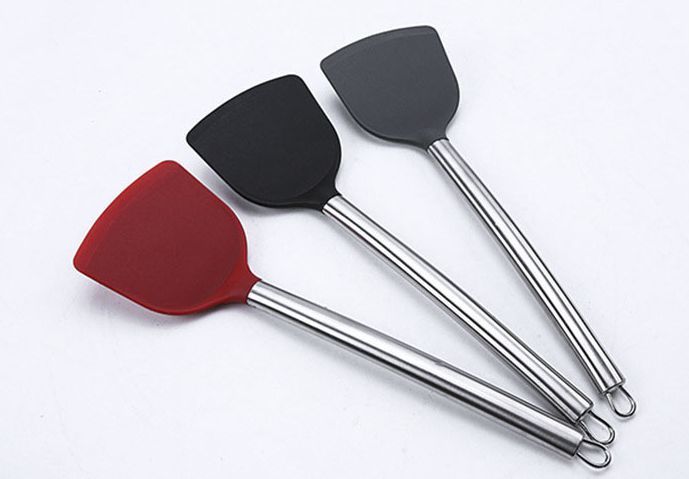 不锈钢硅胶铲参数-430硅胶铲的特点