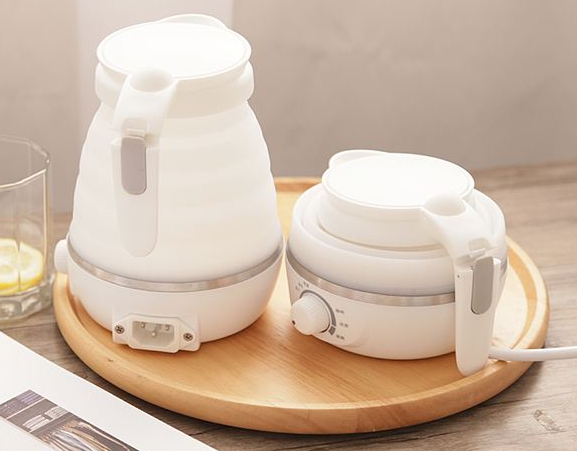 硅胶水壶有毒吗-便携式硅胶折叠电热水壶高温下有毒么