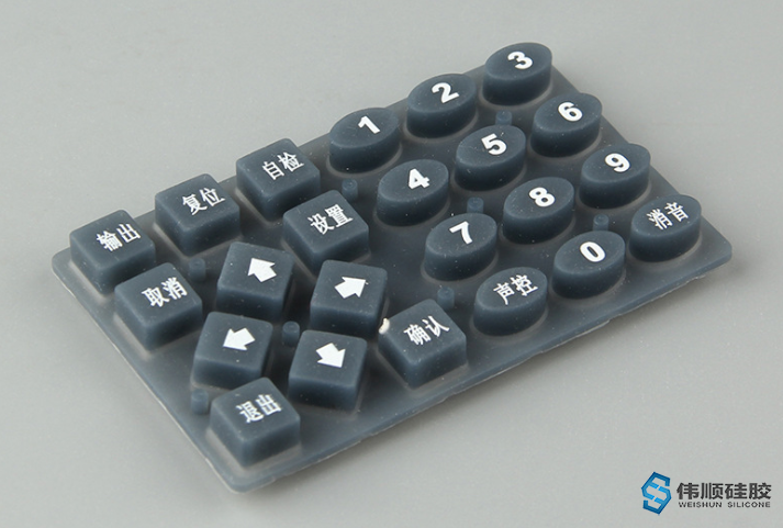 硅胶按键丝印 硅胶按键丝印