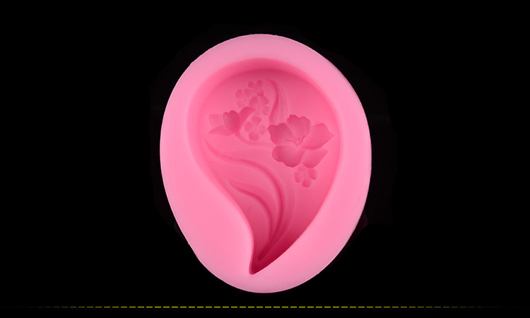 叶子形状肥皂模,蛋糕装饰模,硅胶翻糖模 叶子形状肥皂模,蛋糕装饰模,硅胶翻糖模