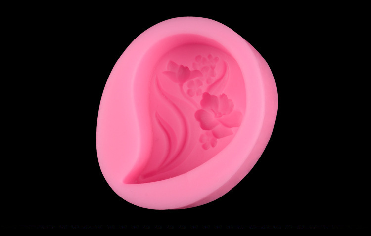 叶子形状肥皂模,蛋糕装饰模,硅胶翻糖模 叶子形状肥皂模,蛋糕装饰模,硅胶翻糖模