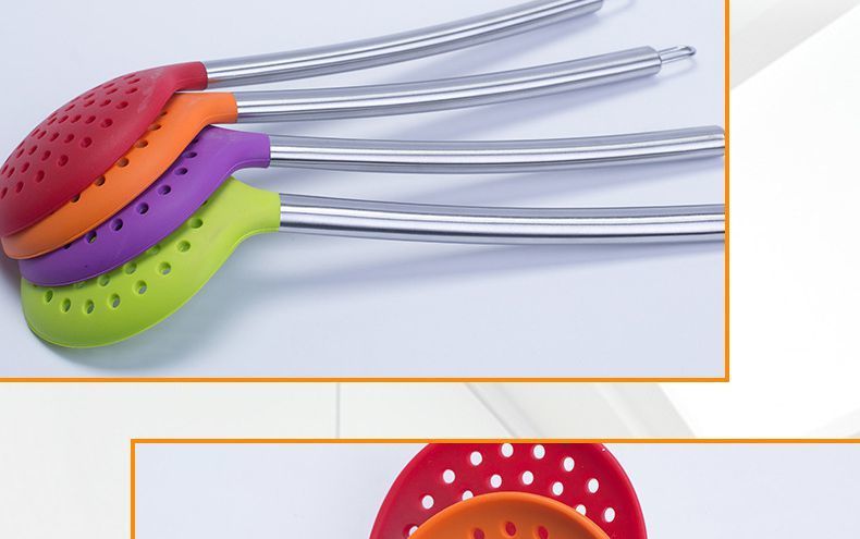 不锈钢硅胶漏勺,不锈钢硅胶漏勺定制,不锈钢硅胶漏勺厂家 不锈钢硅胶漏勺,不锈钢硅胶漏勺定制,不锈钢硅胶漏勺厂家